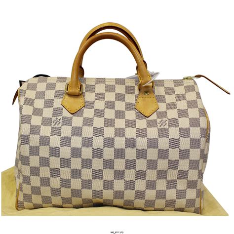 louis vuitton speedy damier azur 30|speedy 30 damier price.